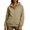 Khaki, variant on Womens Zip Jackets with Hood New Fall Hooded Rain Coat for Women - Lightweight Zip up Windproof Rain Jackets - Casual Outdoor Windproof Jacket with Pockets