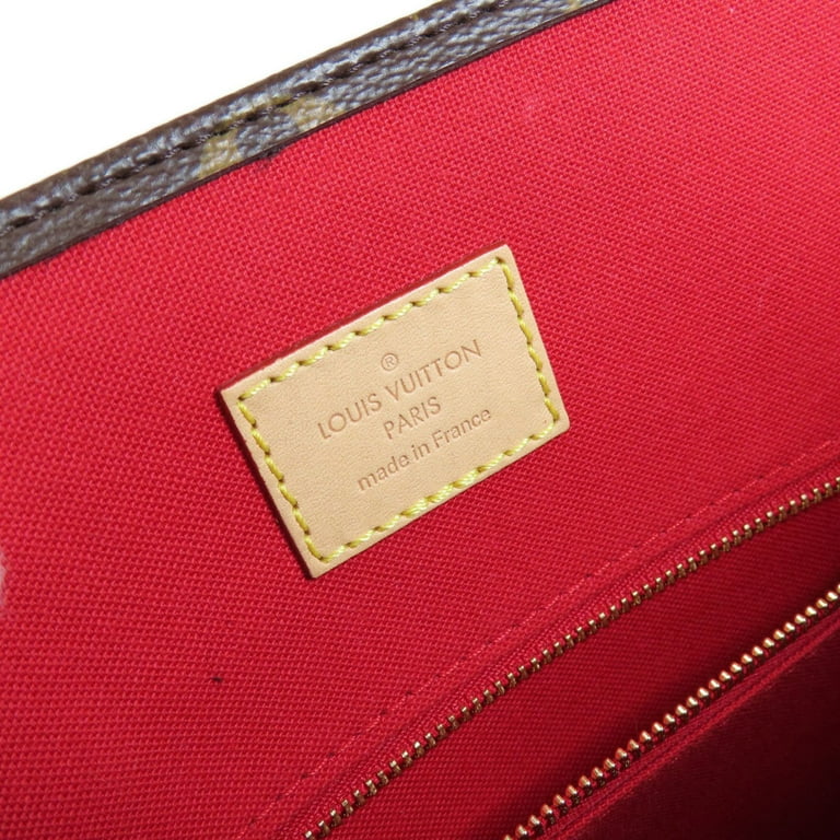 Authenticated Used Louis Vuitton Tote Bag Cite MM Brown Beige Monogram  M51181 Canvas Nume Leather FL0032 LOUIS VUITTON Square 