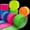 600feet, variant on 2016ft UV Reactive Neon Crepe Paper Streamers, Glow in the Dark Decor for Blacklight Parties, Weddings & Birthdays