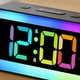 thumbnail image 3 of Lámpara Reloj despertador con luz nocturna digital LED reloj electrónico luminoso de escritorio (negro) JShteea Para estrenar, 3 of 9