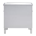 thumbnail image 4 of Beaumont Lane Commode à 2 Portes en Verre Miroir/marbre, Argent/transparent, 4 of 8