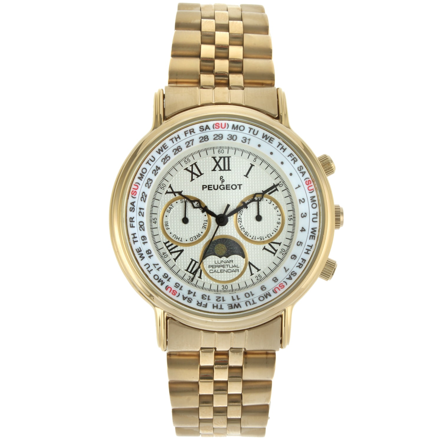 Peugeot moon phase watch outlet