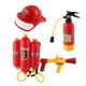 thumbnail image 1 of Juego de juguetes de agua de bombero para niños, rociador de agua, disfraz de juego de rol 3 piezas, 1 of 9
