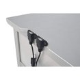 thumbnail image 5 of Ashley Furniture Table d'Appoint de Rangement Martinville avec Ports USB, Argent (Ensemble de 1), 5 of 5
