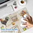 thumbnail image 4 of Long Mouse Pads for Desk,Colorful Chicken Pattern Desk Mats on Top Of Desks, Desk Mouse Pad Extra Large with 3mm Non-Slip Base and Stitched Edge for Gaming,Office,Work,Home 31.5x11.8in, 4 of 5