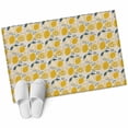 thumbnail image 6 of Summer Lemons Bathroom Rug Washable 2x3 Entryway Rug Non Slip Modern Botanical Leaves Vintage Front Door Mat Low Pile Indoor Doormat Throw Floor Carpet for Kitchen Bedroom Entrance, 6 of 8