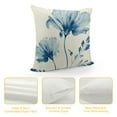 thumbnail image 4 of QZHH Summer Floral Throw Pillow Cover Blue Tulip Flower Pillow Covers Outdoor Pillow Cases for Sofa Couch Living Room Farmhouse Home Spring Decoration, 4 of 5