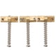 thumbnail image 2 of Guitarra, 3 Uds., Monturas De Puente De Guitarra, Soporte De Cuerda Empotrado De Latón, Reemplazo Para Instrumentos De Cuerda, 2 of 7