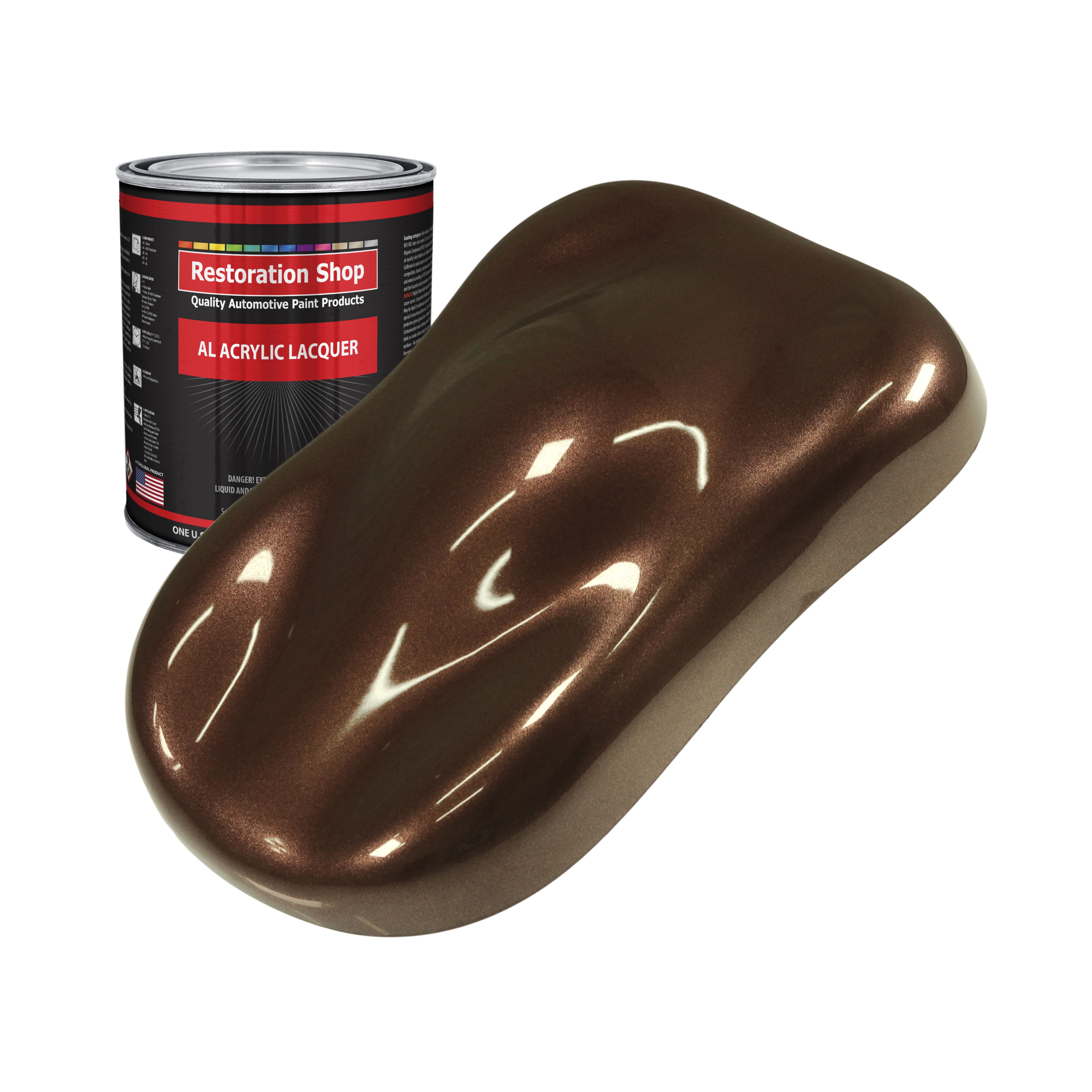 Restoration Shop Saddle Brown Firemist Acrylic Lacquer Auto Paint