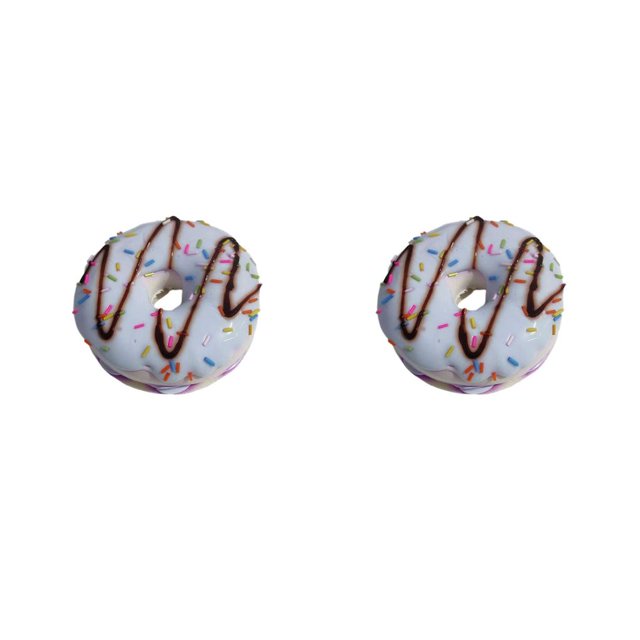 Vogacara Donuts artificiales modelo simulación PU postre accesorios de fotografía alivio del estrés Donut educación temprana rebote lento comida Type4 NO4 Vogacara CBP587188