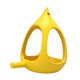 thumbnail image 4 of Comedero para pájaros colgante decorativo, ligero, resistente a la intemperie, versátil para césped y jardín. Amarillo, 4 of 8
