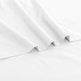 thumbnail image 3 of 700 Thread Count 3 Piece Flat Sheet ( 1 Flat Sheet + 2- Pillow cover ) 100% Egyptian Cotton Color White Solid Size California King, 3 of 4