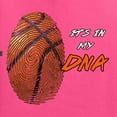 thumbnail image 3 of Wild Bobby, Basketball Fingerprint It's In My DNA, Sports, Men Graphic Tee, Neon Pink, X-Large, 3 of 5