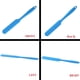 thumbnail image 5 of Juego de espátulas de silicona resistentes al calor, herramientas flexibles antiadherentes para hornear en la cocina, utensilio de cocina de diseño ergonómico multicolor (4 piezas), 5 of 7