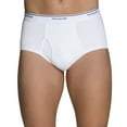 thumbnail image 2 of Fruit of the Loom Men's White Briefs 9-Pack 100% Cotton Sizes L-3XL, 2 of 3