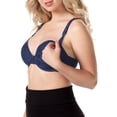 thumbnail image 2 of Loving Moments By Leading Lady Maternity To Nursing Lacy Seamless Underwire Bra, Style L357, 2 of 2