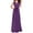 Purple, variant on OSOLU Solid Color Women Elegant Long V-Neck Evening Dress Convertible Wrap Way Bridesmaid Gown For Wedding Guest Party Casual Wear Boho Sundress Dresses For Women 2025 Elegant Classy