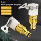 thumbnail image 2 of Adaptador grifo Conector Aleación aluminio 15-23 mm para patio doméstico, 2 of 9