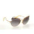 thumbnail image 3 of Miu Miu MiuMiu 56R 56 7OE-3E2 Antique Gold Brown Gradient Sunglasses MU56RS, 3 of 5