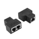 thumbnail image 3 of uds 3,5 MM macho 3 canales red RJ45 adaptador divisor Jack de 8 núcleos distribuidor de red POE, 3 of 9