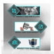 thumbnail image 2 of Juego de Petaca SE HQ90 Acero Inoxidable 8 oz con Embudo, 2 of 10