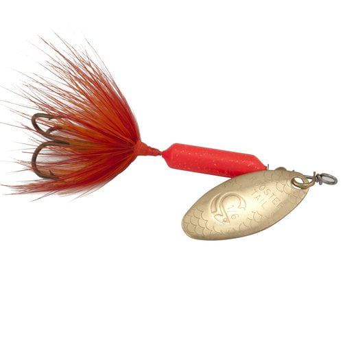 Yakima Bait Worden's Original Rooster Tail Fishing Lure, Glitter Flame