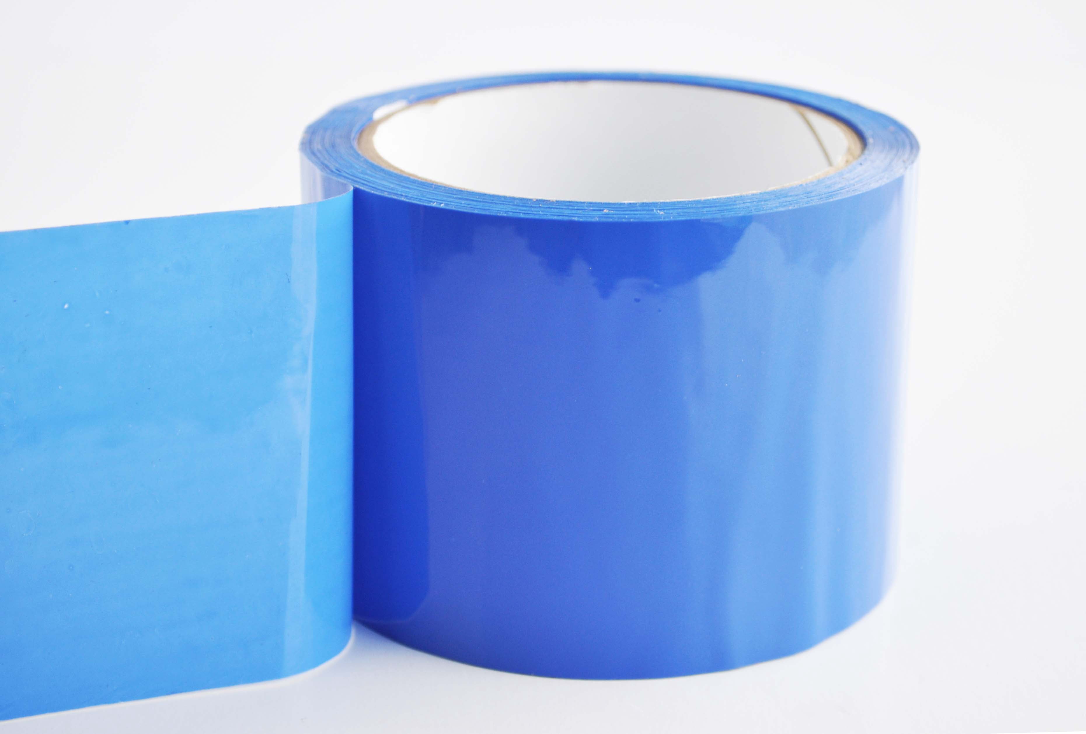 SSBM 1.88"x110 Yards Blue Carton Sealing Box Tape Color 2 Mil 12 Rolls + Tap Gun