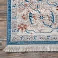 thumbnail image 4 of nuLOOM Fernanda Faded Persian Area Rug, 2' 6" x 10', Runner, Fernanda Blue, 4 of 9