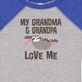 thumbnail image 4 of Inktastic Grandma and Grandpa Love Me Sloth Girls Baby Bodysuit, 4 of 5