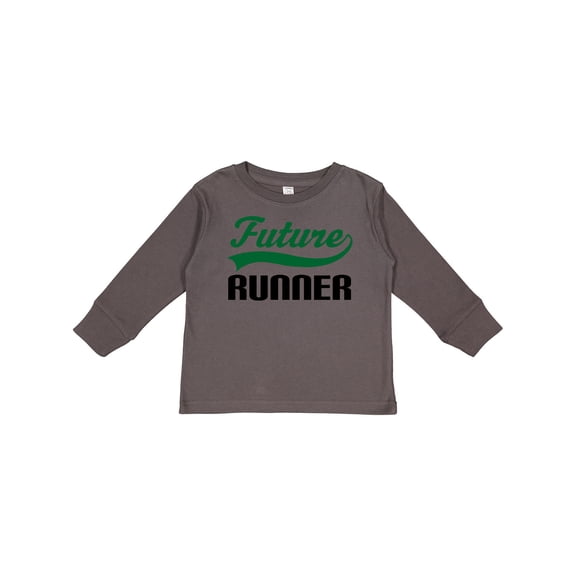 Inktastic Future Runner Boys Long Sleeve Toddler T-Shirt