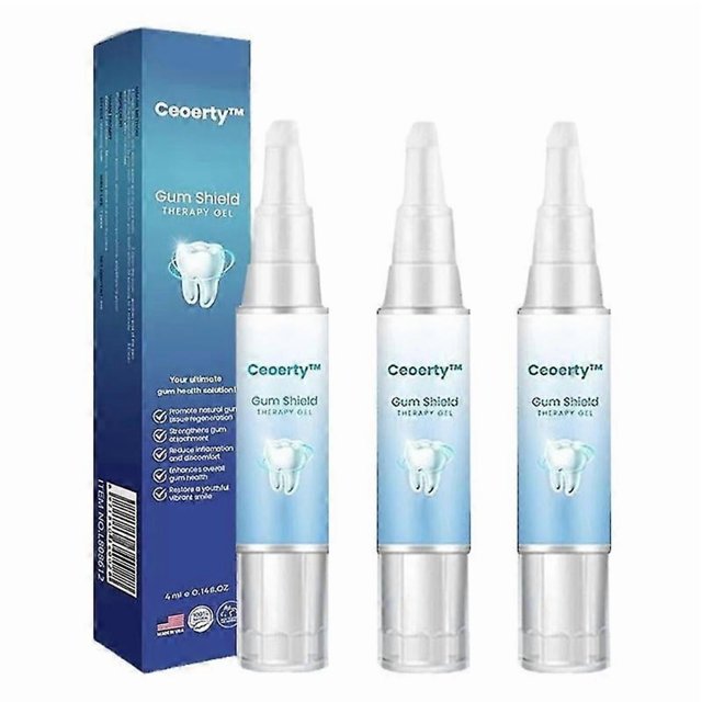 3pcs Tooth Repair Toothpaste Gel relief gum swelling pain cleaning stains tartar removal odor Breath teeth Whitening Pen Oral Care