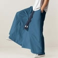 thumbnail image 4 of SRZYMJ Mens Sweatpants Athletic Track Pants Joggers Running Workout Straight Wide Leg Comfortable Loose Fit for Daily Wear, 4 of 5