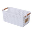 thumbnail image 1 of Flmtop Plastic Storage Bins Multi-Purpose Storage Basket Flexible Storage Organizer Bins Baskets with Double Handle for Organizing Storage Baskets, 1 of 1
