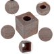 thumbnail image 3 of Rattan Square Tissue Cover Holder Decoration Tissue Organizer Box Cube Tissue Paper Holder, 3 of 4