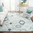 thumbnail image 2 of SAFAVIEH Suzani Mckenzie Abstract Area Rug, Blue/Ivory, 8' x 10', 2 of 7