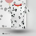 thumbnail image 6 of Old Glory Mens Halloween Dog Dalmatian Costume Red Collar Short Sleeve Graphic T Shirt, 6 of 7