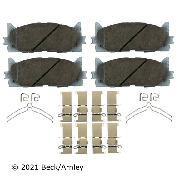 BeckArnley 085-6758 Premium Asm Pads W / Hardware