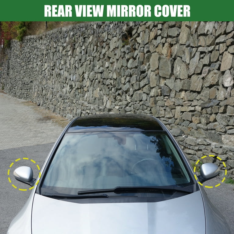 Unique Bargains Left Right Side Mirror Cover Rearview Mirror Cover Cap for  Hyundai Veloster 2012-2017 Gloss Black 1 Pair 