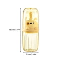 thumbnail image 3 of Monstrate Soporte portátil para cepillos de y de Línea de gran capacidad No es fácil de romper ABS Desmontable engrosado Type3 NO3, 3 of 6