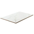 thumbnail image 2 of The Tile Life Huntington White Matte Porcelain Floor & Wall Tile, 12 x 24 in, 6-Piece, 2 of 11