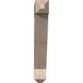 thumbnail image 2 of Ekena Millwork 5 1/2"W x 32"D x 36"H Traditional Craftsman Smooth Bracket, Douglas Fir, 2 of 13