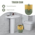 thumbnail image 6 of RUNROTOO Adorable Trash Can Yellow For Bedroom 1Set 7.9x6.3x6.3in, 6 of 6