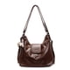 thumbnail image 1 of Bolso de mano informal para mujer, de gran capacidad, estilo retro, bandolera de un solo hombro, multifuncional, 2025, 1 of 5