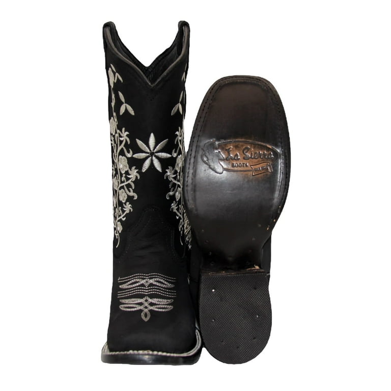 Vintage square cheap toe boots