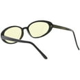 thumbnail image 4 of True Vintage Cat Eye Color Tinted Lens Oval Sunglasses 51mm (Black / Yellow), 4 of 4