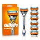 thumbnail image 1 of GILLETTE Fusion5, Rastrillo para Afeitar Reutilizable, 1 Mango + 7 Cartuchos con 5 Hojas para Rasurar la Barba, Afeitado al Ras, Rastrillo para Hombre Gillette NA, 1 of 7