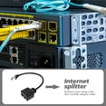 thumbnail image 5 of Set of 2 One to Two Ethernet Lan Network Adapter Cable, 5 of 8