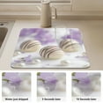 thumbnail image 4 of Dish Drying Mat Diatomite Kitchen Mats Counter Absorbent Dish Pad Drainer Rack White Chocolate Truffles, 4 of 9
