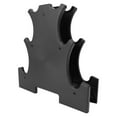 thumbnail image 1 of 3 Tier Dumbbell Rack, Space Saving Dumbbell Weight Rack Stable PVC  for Home, 1 of 7