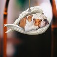 thumbnail image 4 of Car Angel Puppy Sleeping Car Trailer dentro del espejo retrovisor Penda decorativa Wmkox8yii fhajkh782, 4 of 6